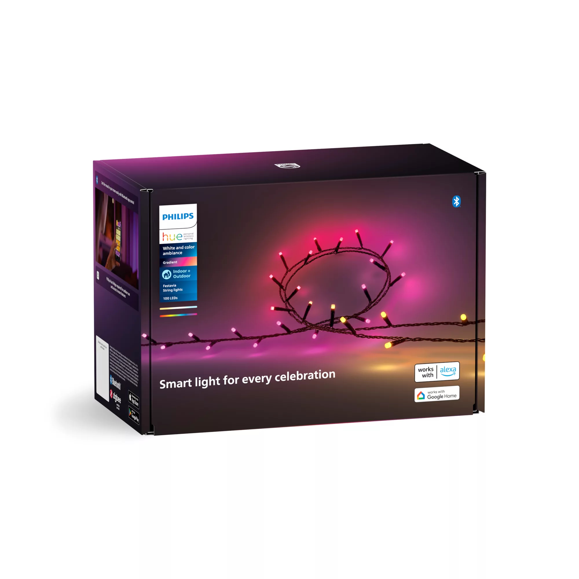 Philips by Signify Philips Hue White and colour ambience 8720169246782 smart lighting Smart string light Bluetooth/Zigbee – image 3