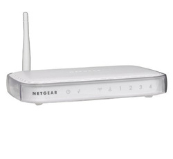 NETGEAR 54 Mbps Wireless Cable Router + 4-port Switch