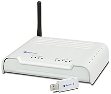 Digicom 8E4424 wireless router Fast Ethernet White