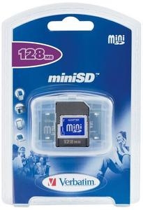 Verbatim miniSD 128MB