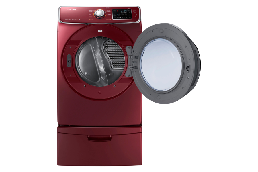 Samsung DV42H5600EF tumble dryer Freestanding Front-load Red – image 5