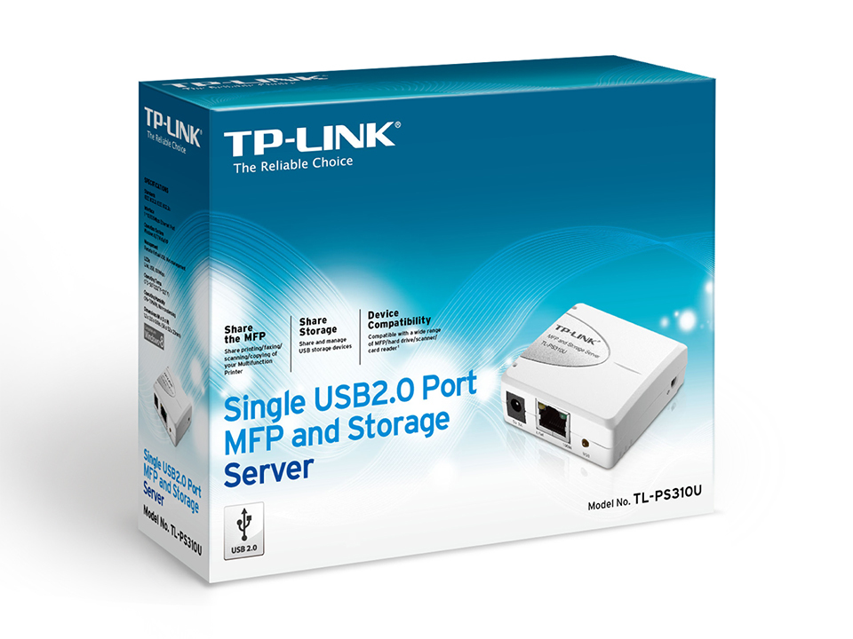TP-Link Single USB2.0 Port MFP and Storage Server – image 2