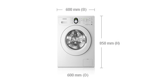 Samsung WF1704YSW washing machine Front-load – image 2