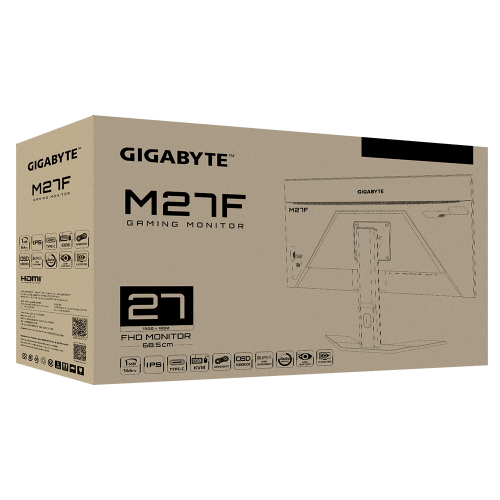 GIGABYTE M27F computer monitor – image 8
