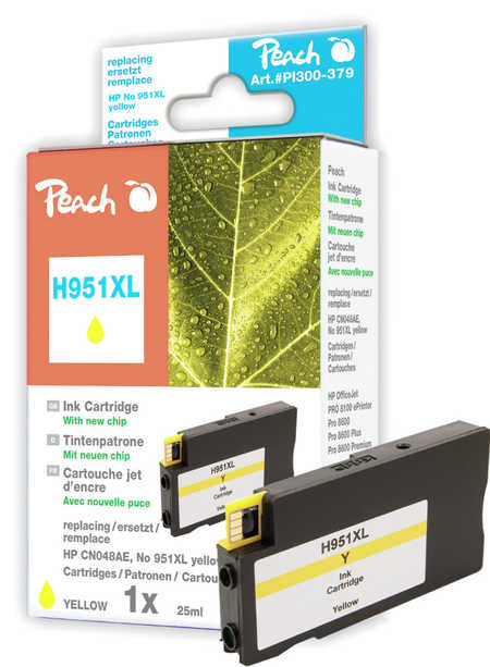 Peach 315731 ink cartridge 1 pc(s) Yellow