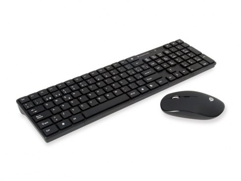 Conceptronic Orazio Tastatur Maus enthalten Haus RF Wireless QWERTY Spanisch Schwarz