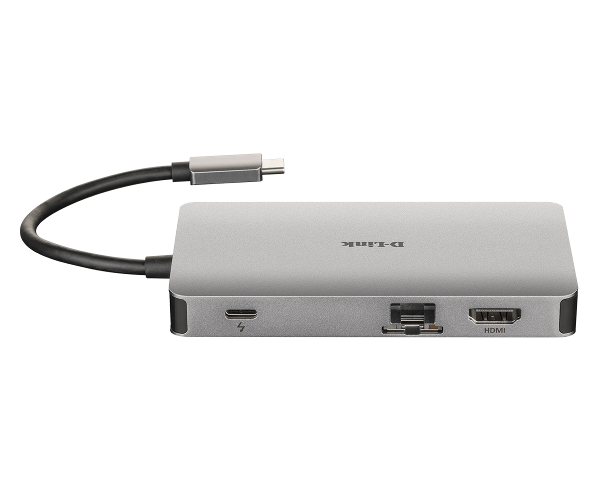 D-Link DUB-M910 laptop dock/port replicator Wired USB 3.2 Gen 1 (3.1 Gen 1) Type-C Grey – image 3