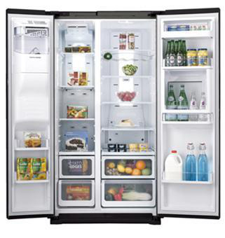 Samsung RSH7PNBP side-by-side refrigerator Freestanding Black – image 2