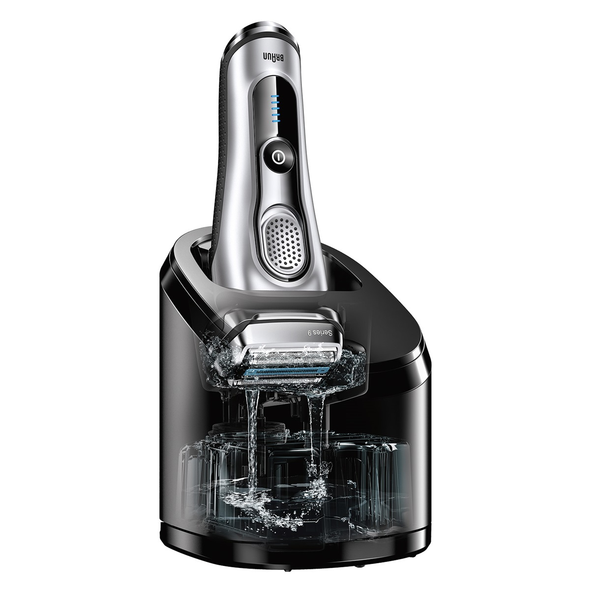 Braun 9-9090cc Foil shaver Trimmer Black, Silver – image 3