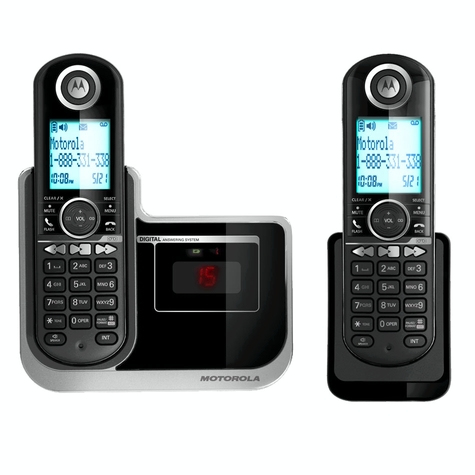 Motorola L802 telephone DECT telephone Caller ID Black