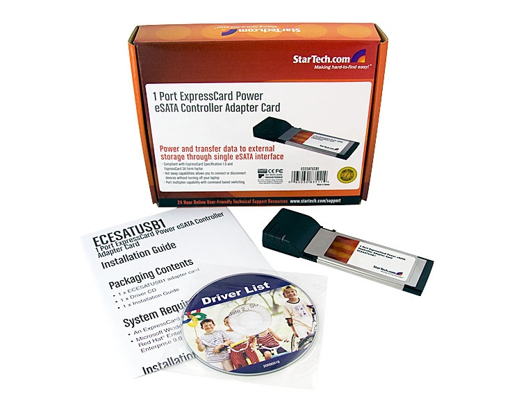StarTech.com 1Port ExpressCard eSATA Card – image 4