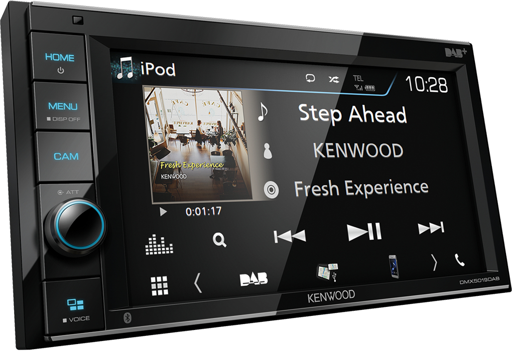 Kenwood DMX5019DAB car media receiver Black – image 3