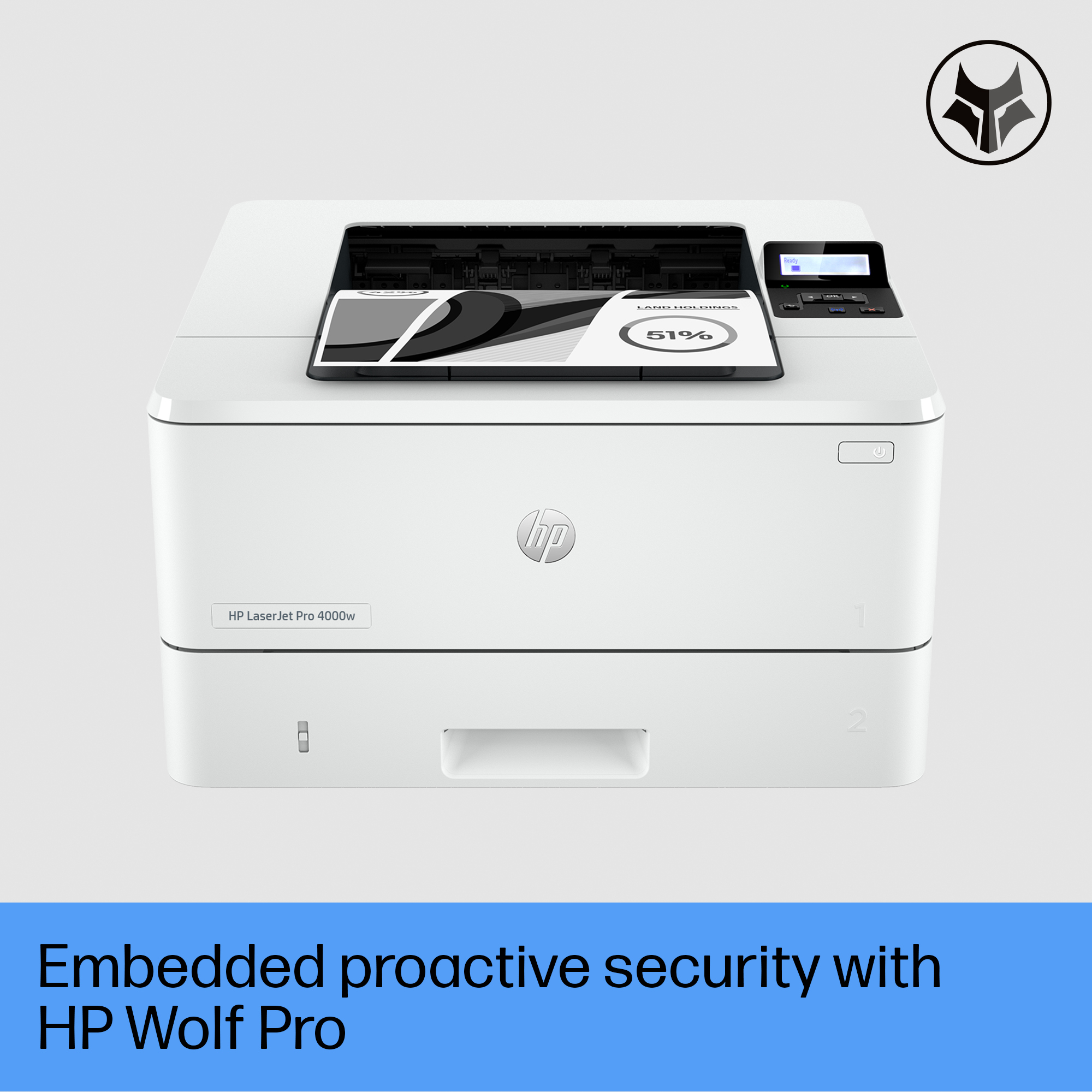 HP LaserJet Pro 4002dw Printer – image 5