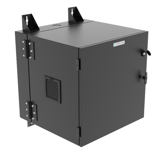 Vertiv GL24N12-24-B-AFFF rack cabinet 12U Wall mounted rack Black