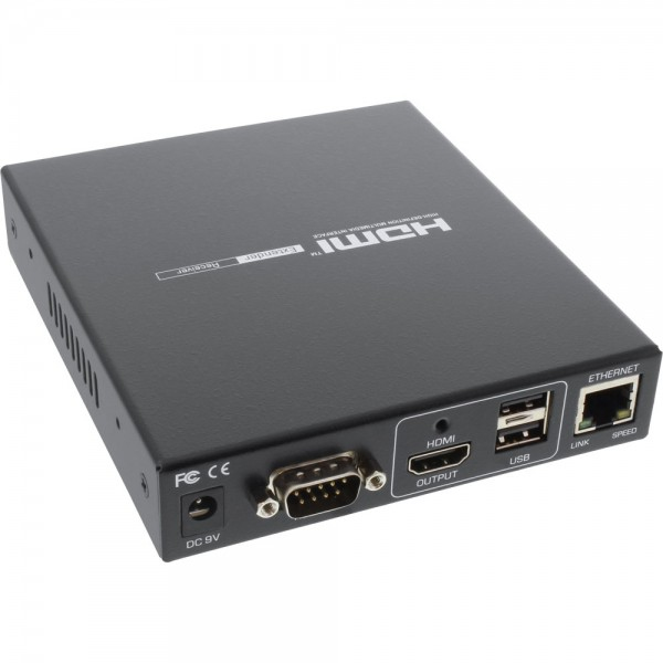 InLine 57828I AV extender AV receiver Black – image 2