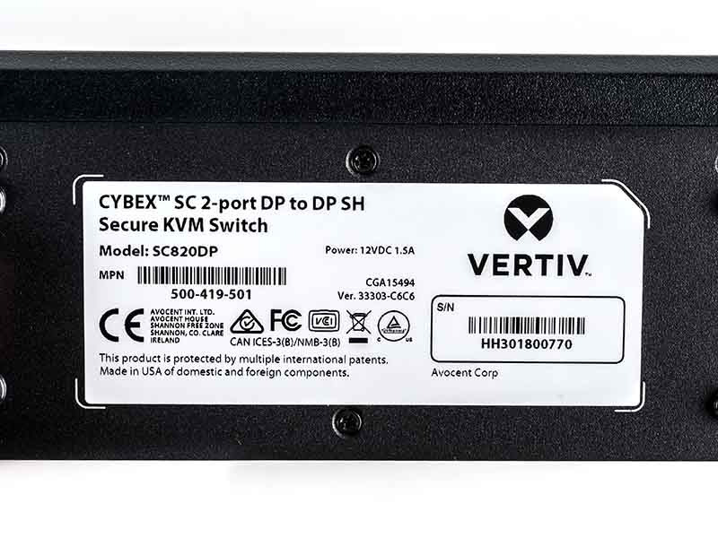 Vertiv Cybex SC820DP