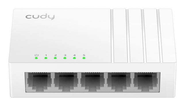 Cudy 5-Port 10/100 Mbps Desktop Switch, FS105D 5.0 – image 1