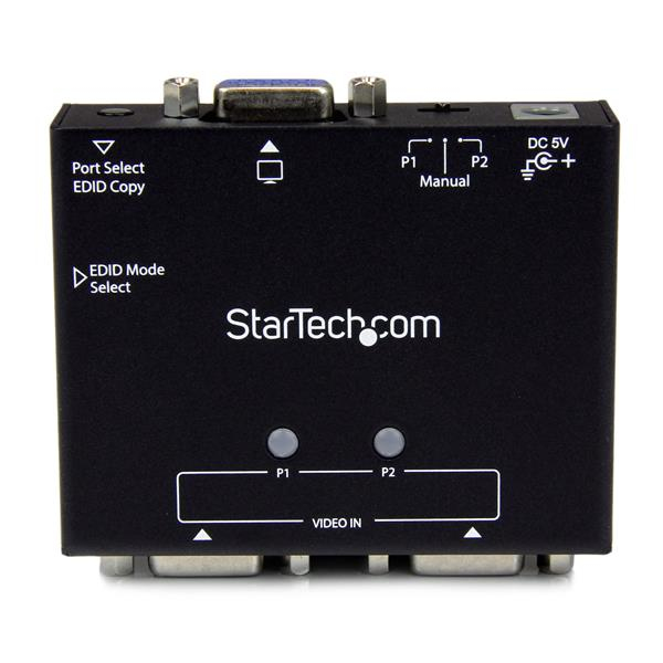 StarTech.com 2-Port VGA Auto Switch Box with Priority Switching and EDID Copy – image 2