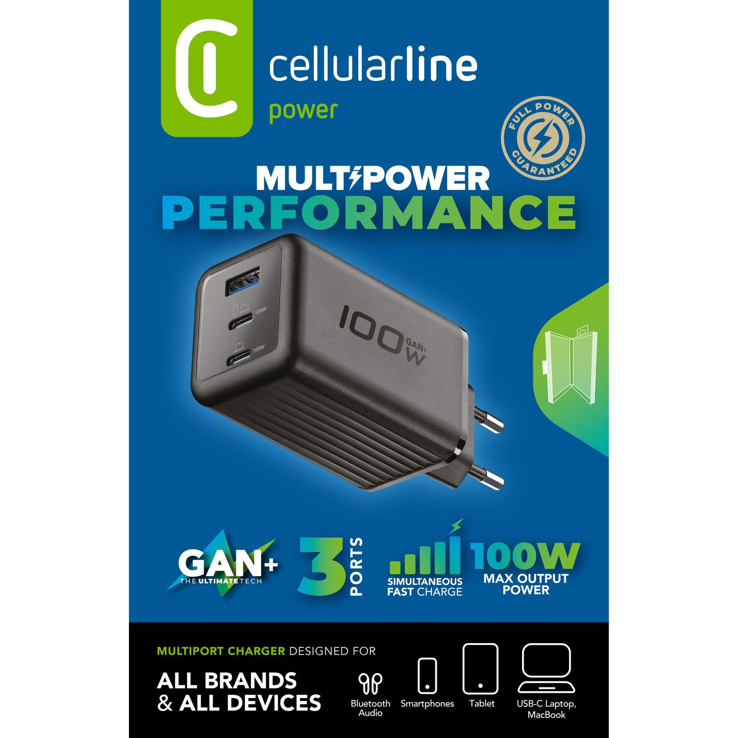 Cellularline ACH GaN+ 3 Ports – image 2