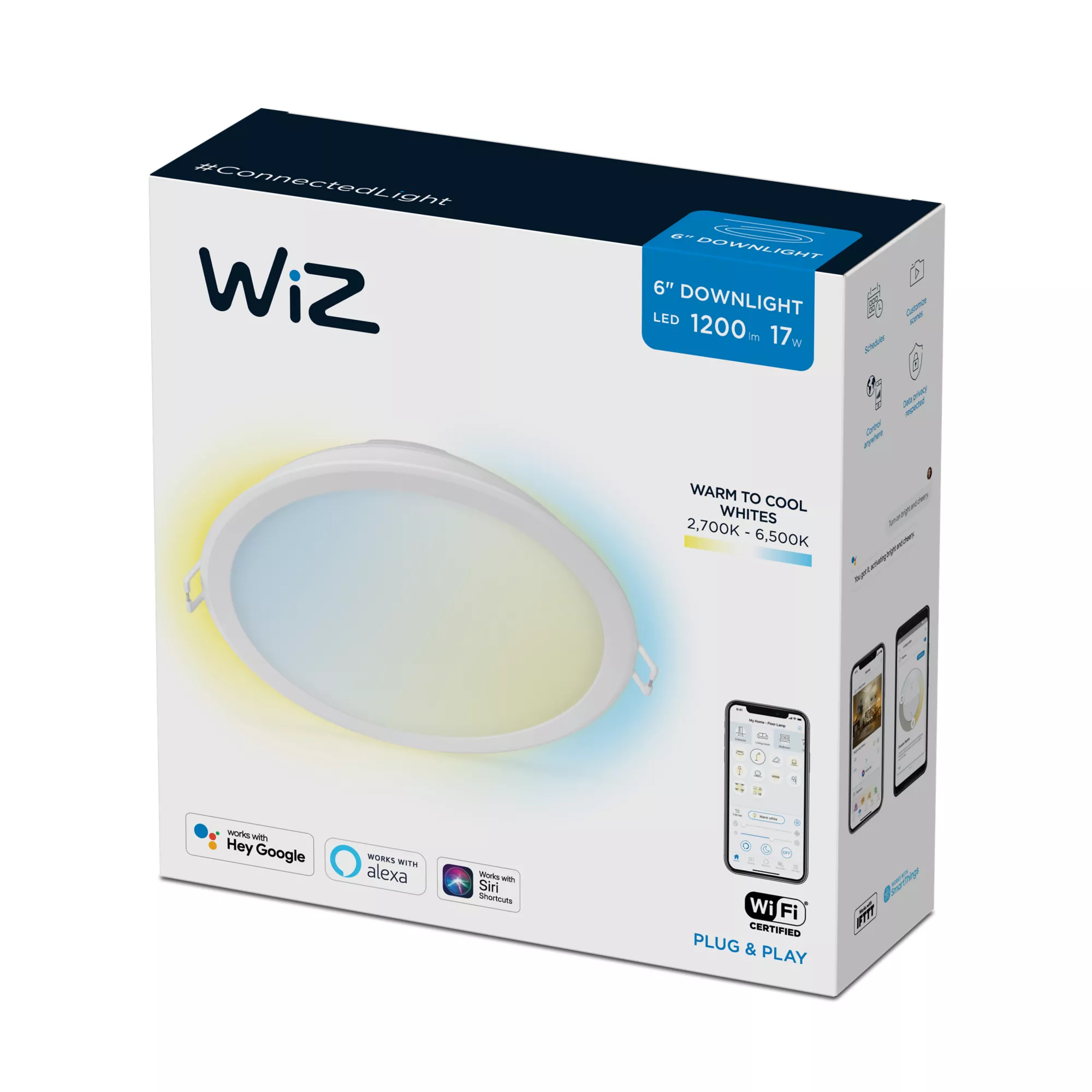 WiZ 8719514550773 smart lighting Smart lighting spot Wi-Fi/Bluetooth – image 2