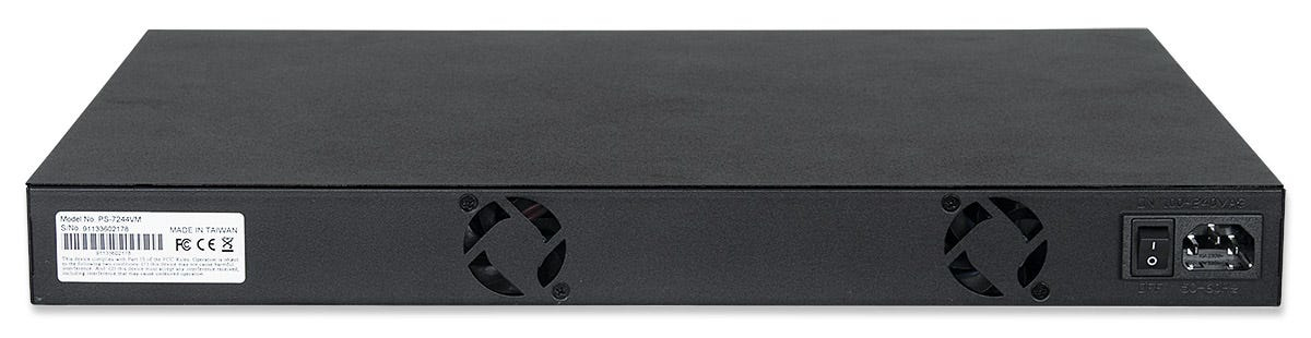 Intellinet 24-Port Gigabit Ethernet PoE+ Web-Managed Switch with 4 SFP Combo Ports, IEEE 802.3at/af Power over Ethernet (PoE+/PoE) Compliant – image 4