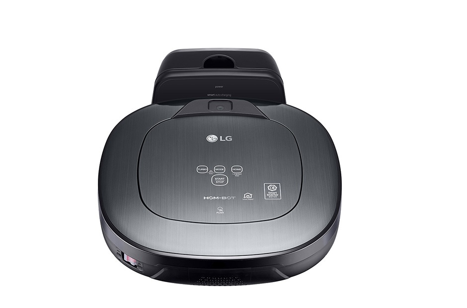 LG VR9647PS robot vacuum Platinum, Silver – image 1