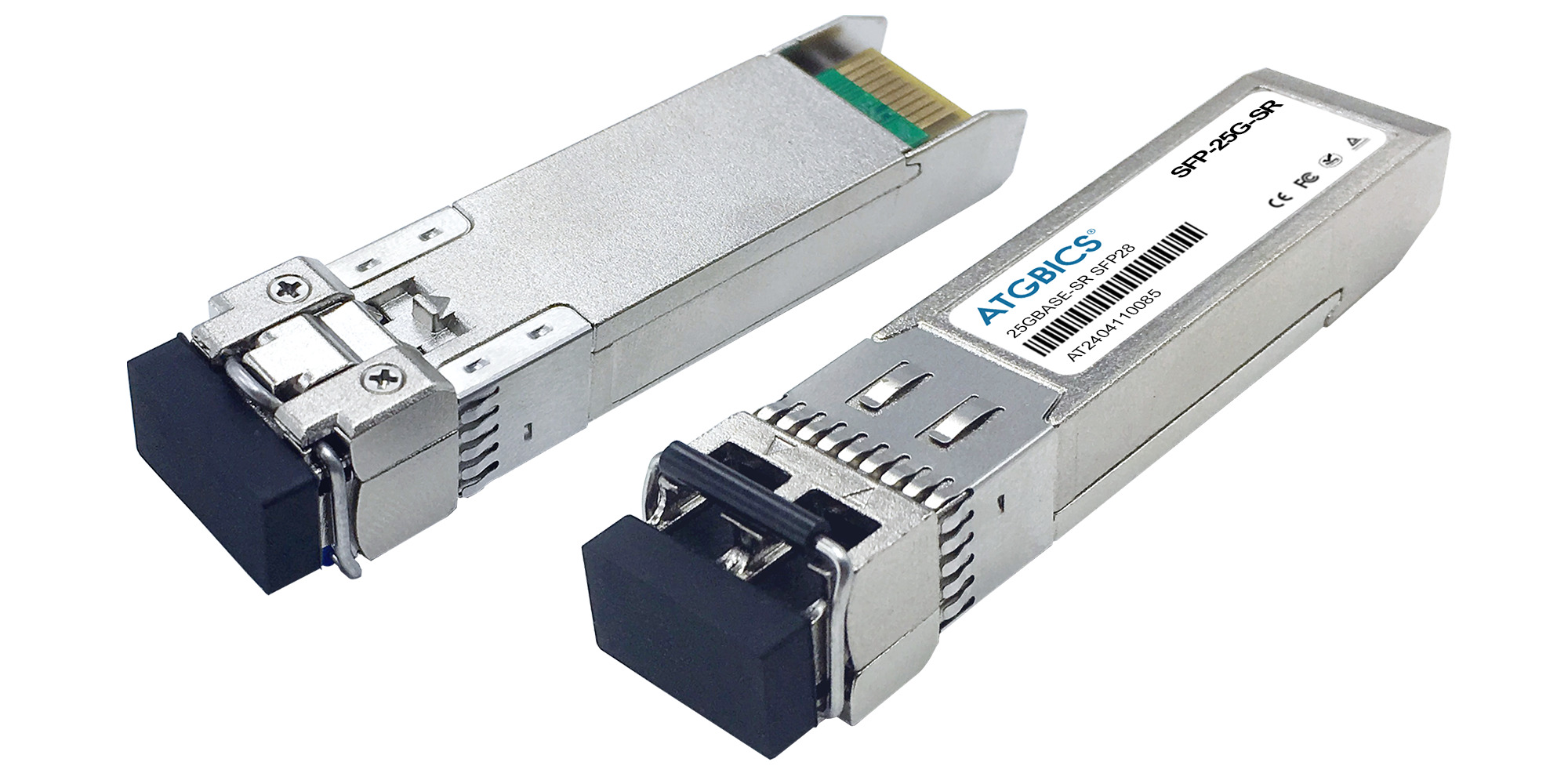 ATGBICS FTLF1436W5BTD Finisar Coherent Compatible Transceiver SFP28 25GBase-eSR (850nm MMF 300m LC DOM Ind Temp)