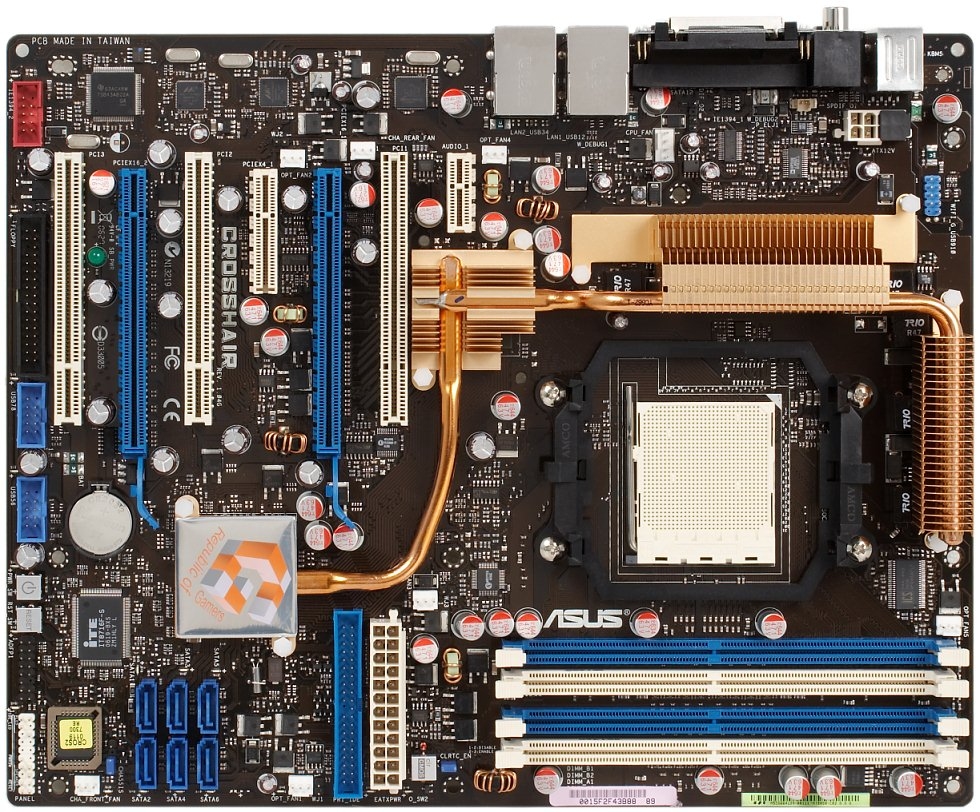 ASUS Bundkort AM2 nForce 590 SLI 4*DDR2 800