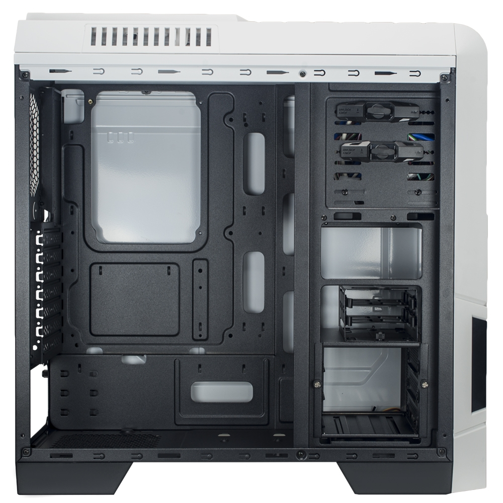 Vultech GS-0585B computer case Tower Black, White – image 3