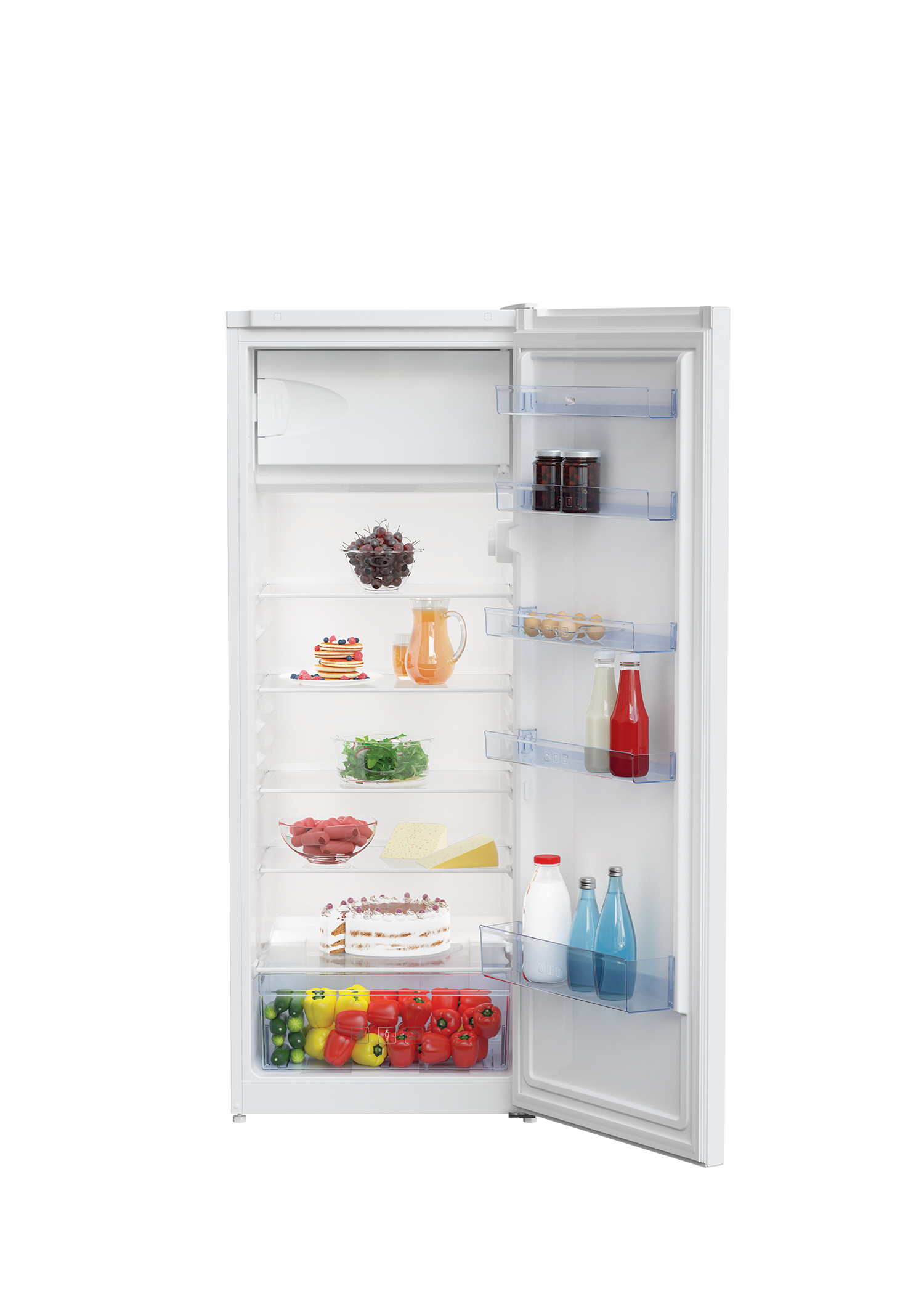 Beko RSSA250K30WN combi-fridge Freestanding – image 3
