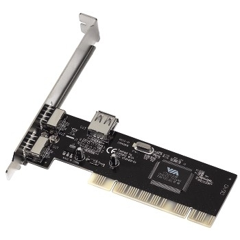 Hama USB 2.0 PCI Card, 3 ports