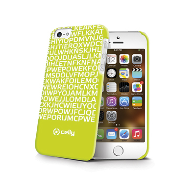 Celly CLOVE185GR mobile phone case Cover Green, White