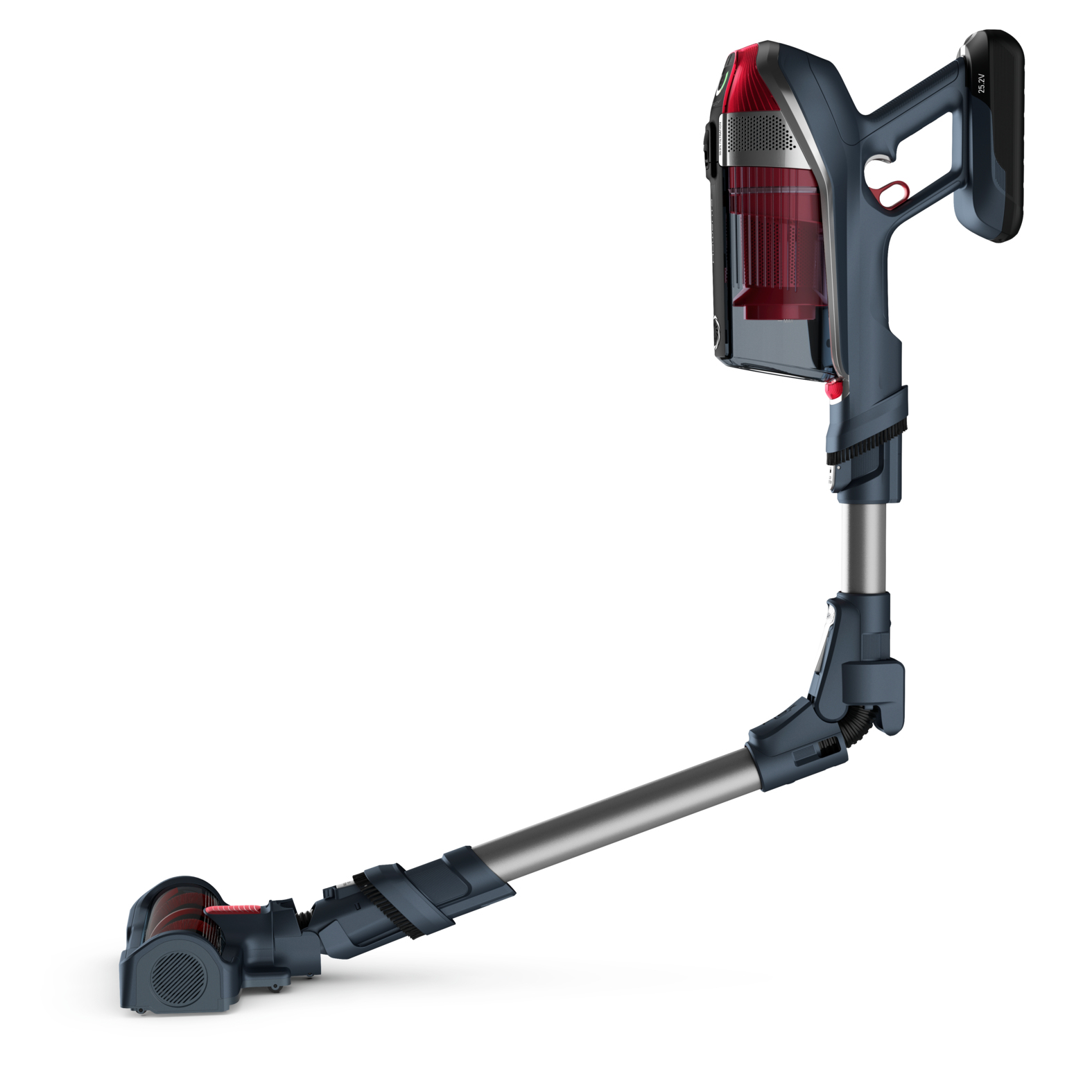 Rowenta X-Force RH9877 2-in-1 stick vacuum Battery Dry Bagless Grey, Red – image 8