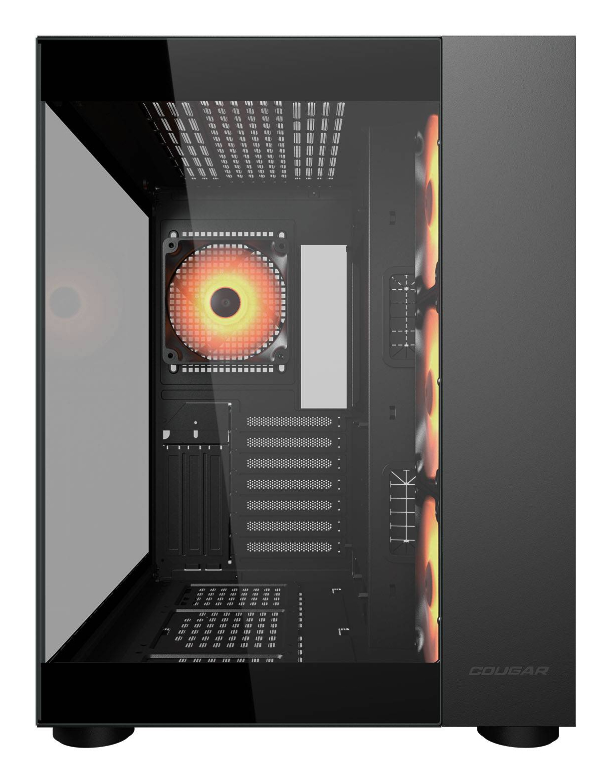 COUGAR Midi Tower Case, FV150 ARGB, Black image 3