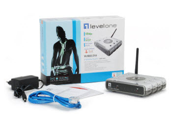 LevelOne WBR-6002 wireless router Fast Ethernet Silver – image 6