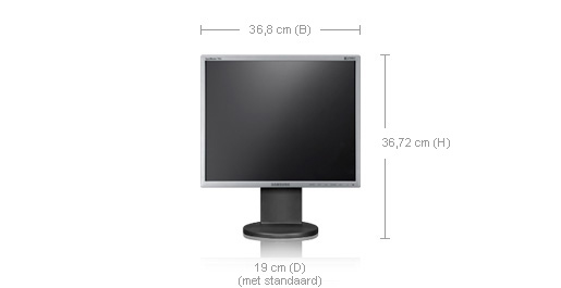 Samsung 17" SyncMaster 743B Silver – image 4