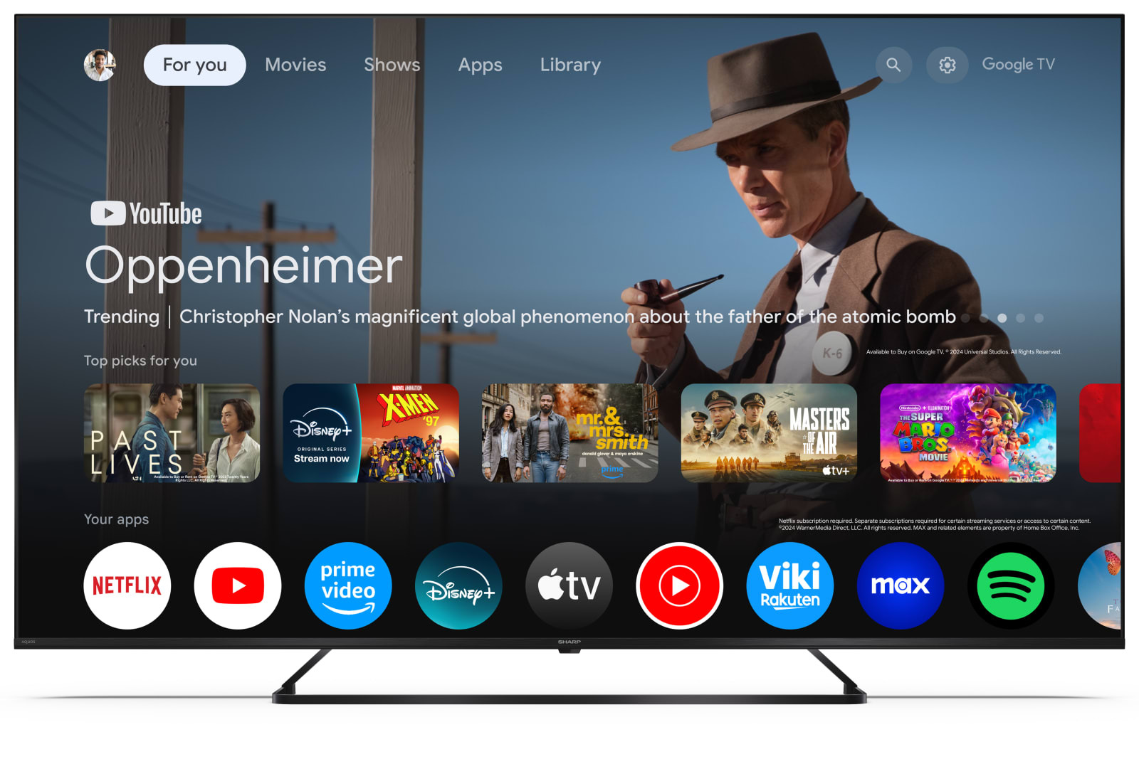 Sharp 65HP6465E TV – image 3