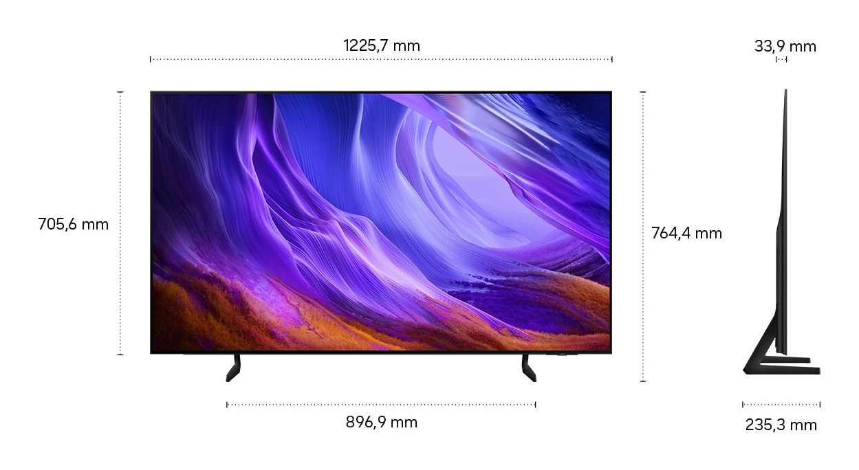 Samsung GQ55S85HAEXZG TV – image 3