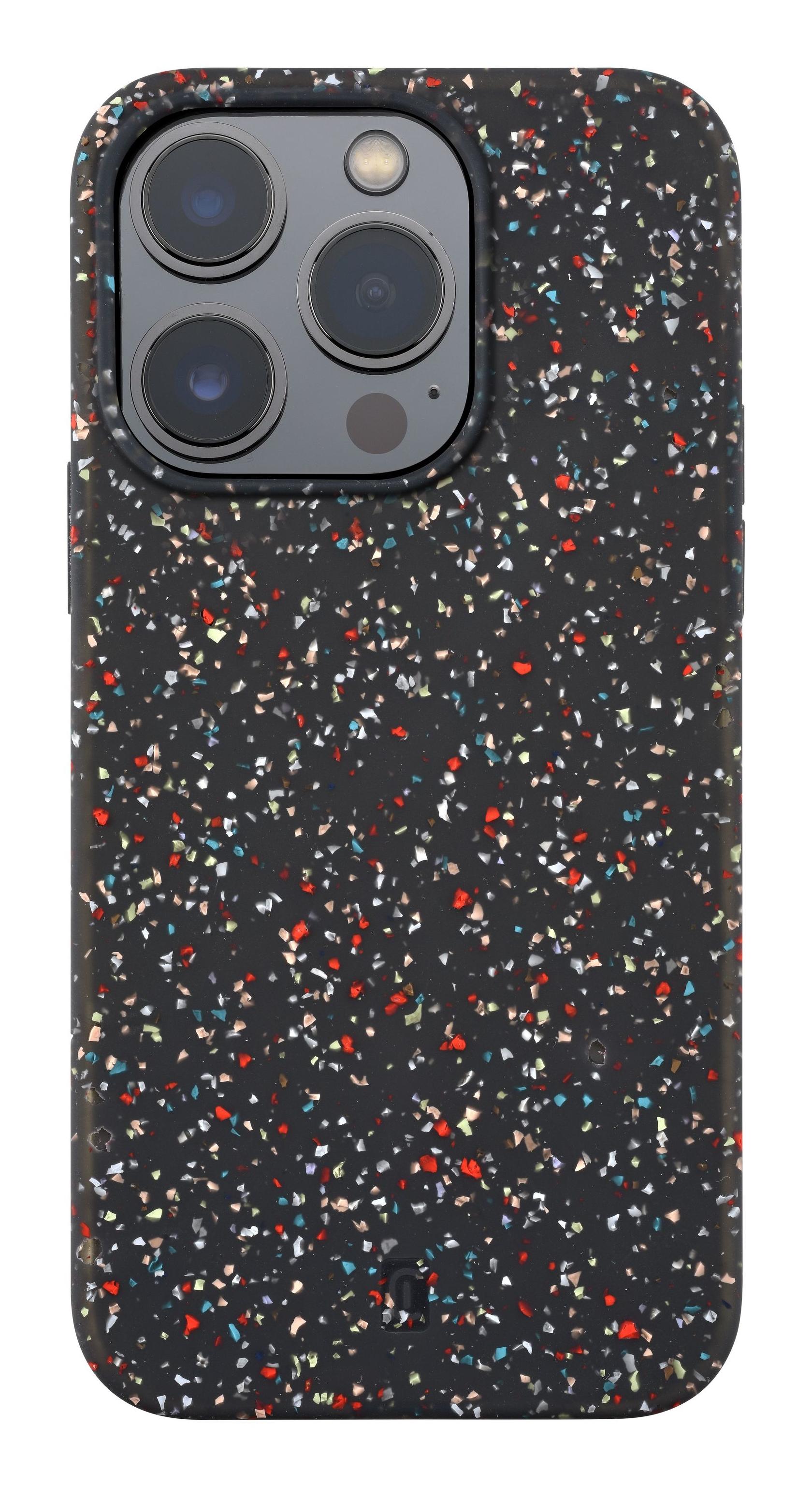 Cellularline Sensation Dots - iPhone 14 Pro Semi-transparent soft-touch silicone case with speckled effect