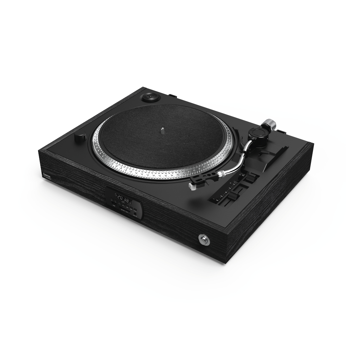 Hama TT3000RBT Belt-drive audio turntable Black Semi Automatic – image 2
