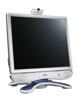 BenQ FP783 White/Blue Webcam Speakers