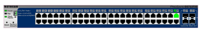 NETGEAR GS752TXS Managed L3 – image 2