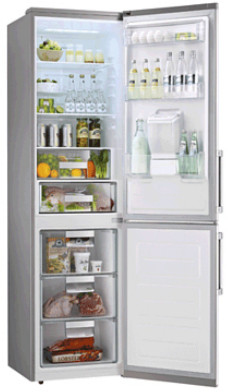 LG GCF-5137TI fridge-freezer Freestanding Titanium – image 2