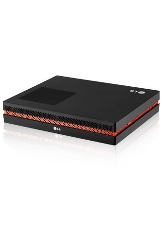 LG NA1100-DAQM digital media player Black, Orange Full HD