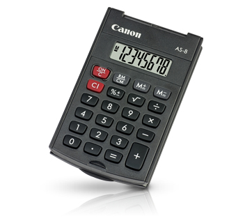 Canon AS-8 Pocket Calculator – Foto 2 von 4