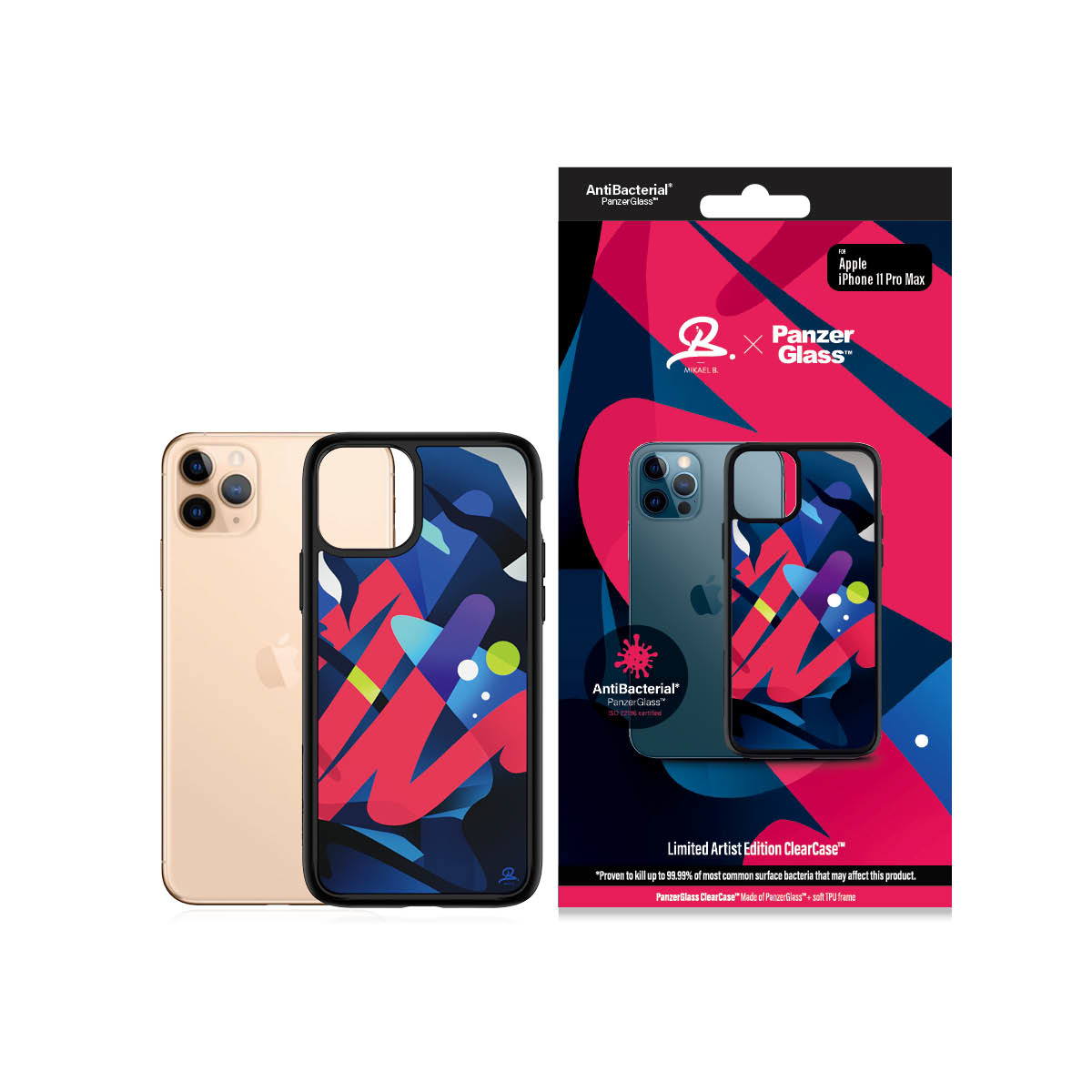 PanzerGlass ® ClearCase™ iPhone 11 Pro Max - Mikael B Limited Artist Edition – image 4