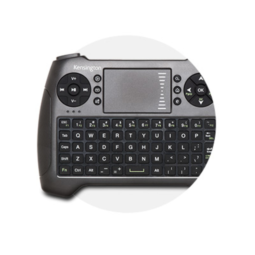 Kensington K75390US keyboard TV RF Wireless QWERTY English Black – image 9