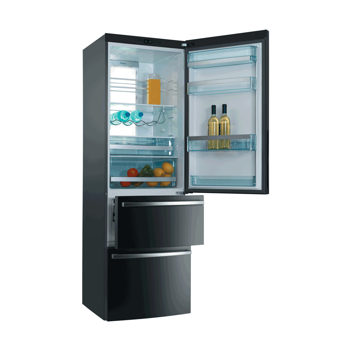 Haier AFL632CB fridge-freezer Freestanding – image 2