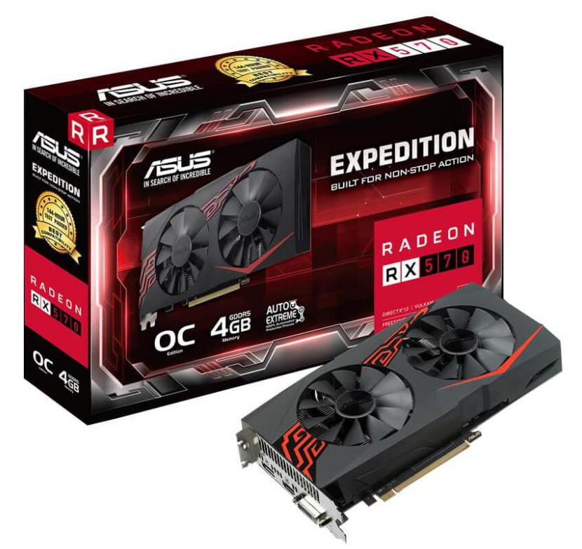 ASUS EX-RX570-4G AMD Radeon RX 570 – image 1