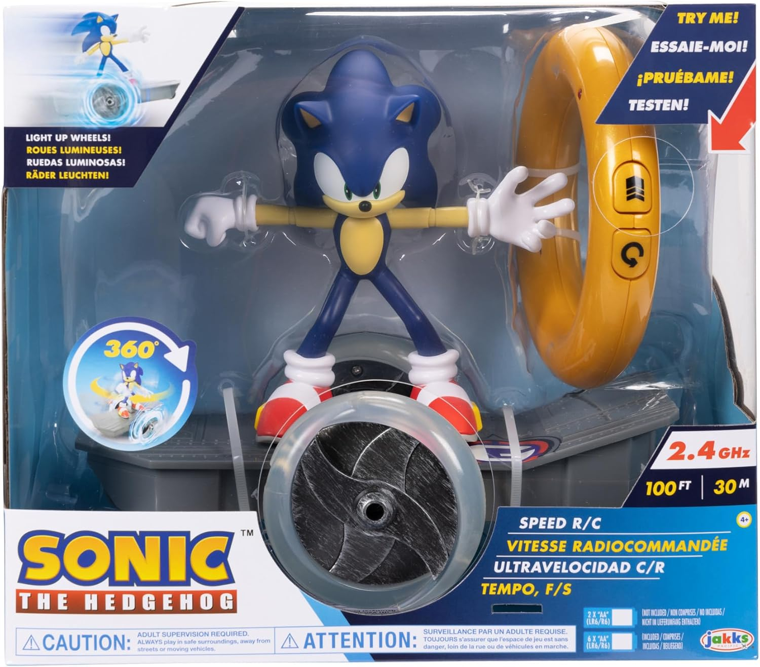 JAKKS Pacific Sonic The Hedgehog Speed RC Vehicle – image 5